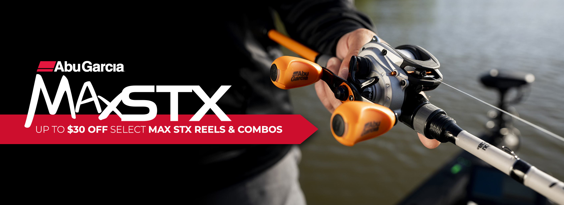 Up to $30 off select Max STX Reels & Combos