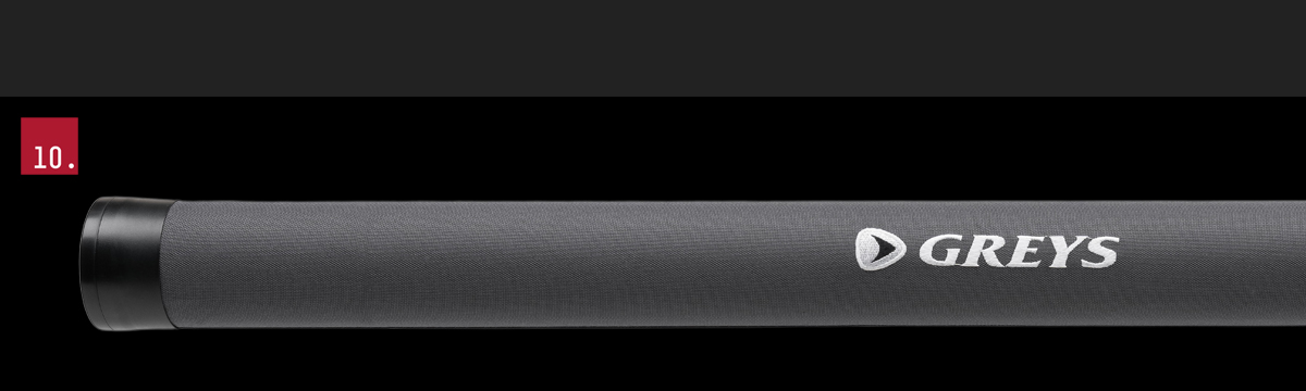 SUPPLIED IN A ROD BAG AND HARD TUBE