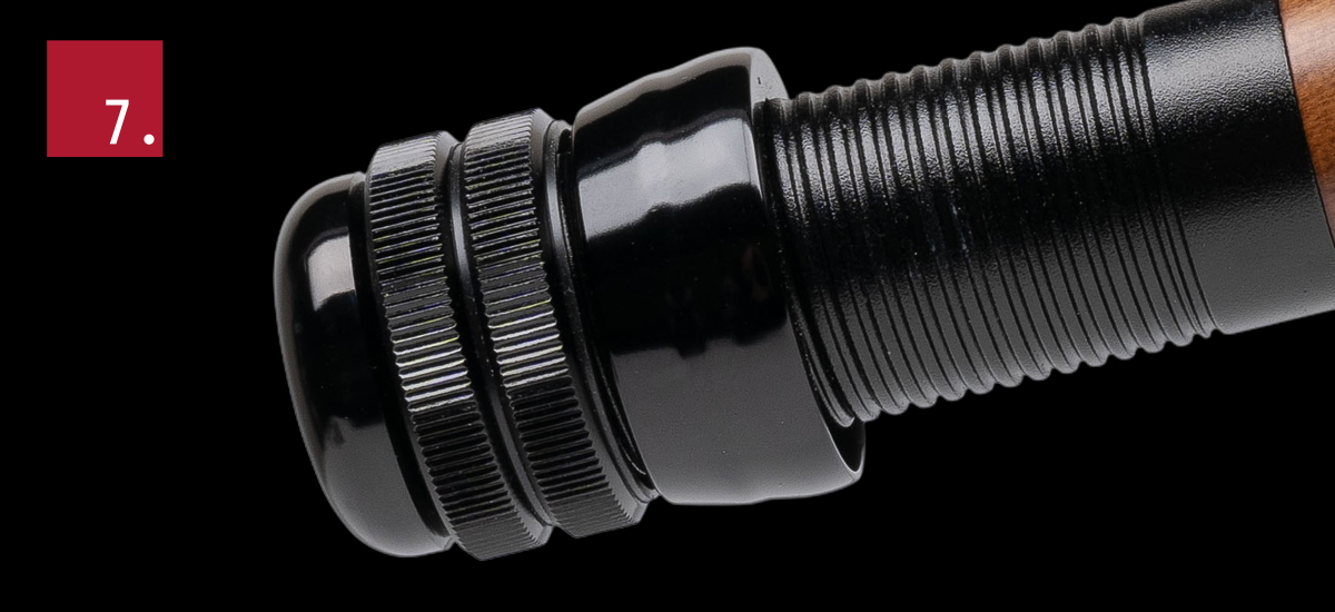 DUAL LOCKING NUTS WITH NYLON CUSHION RING
