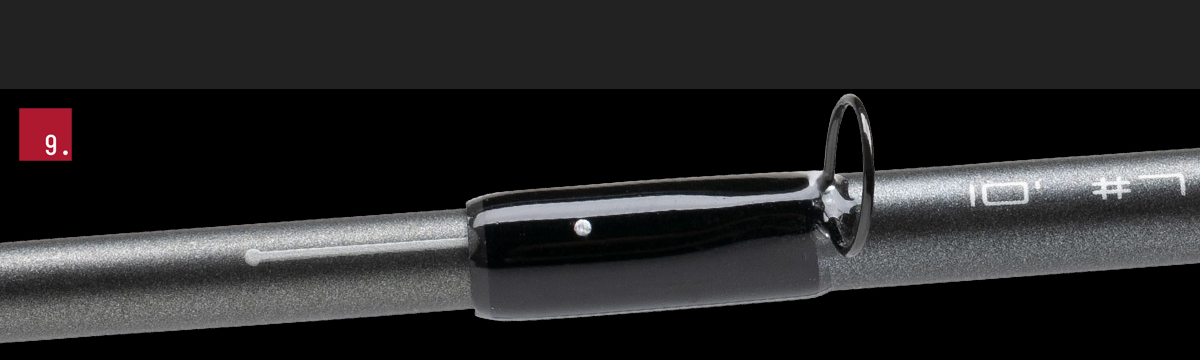 ROD SECTION MODEL ID AND ALIGNMENT DOTS