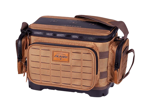A Plano Guide soft sided tackle bag.