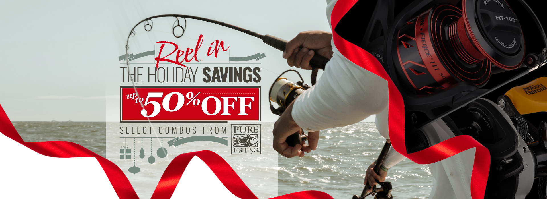 Reel in the Holiday Savings with Pure Fishing: Up to %55 Off Select Combos!