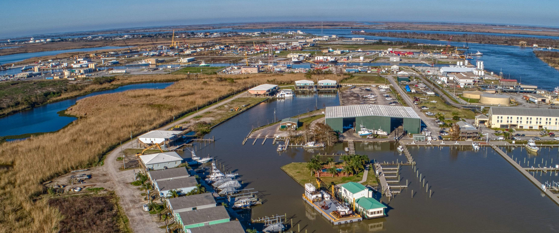 Image of Venice Louisiana marina